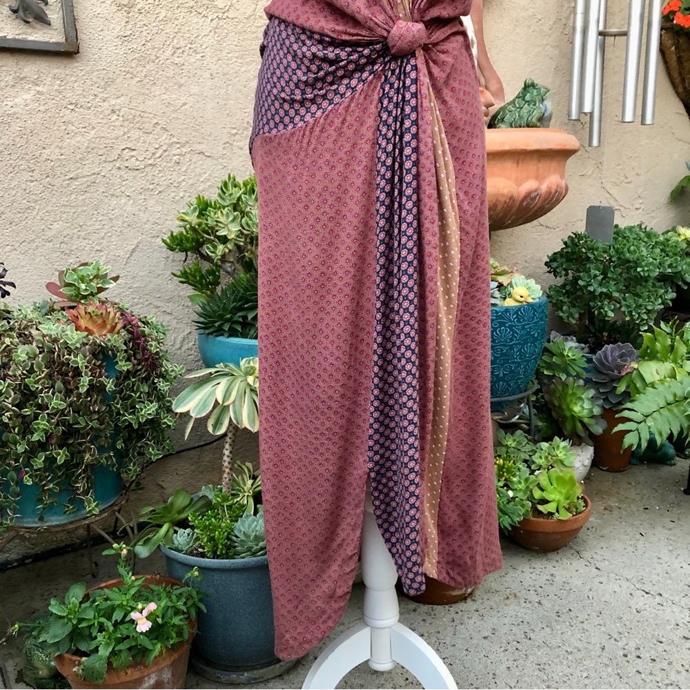 Free People New Romantics BOHO Saville Row Cottagecore Midi Dress Size 2 - Picture 9 of 16